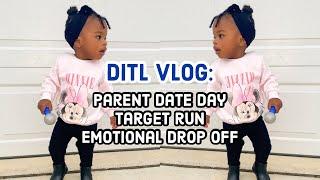 DITL VLOG: Parent Date Day, Target Run and Emotional School Drop Off!