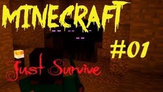 Minecraft - Just Survive Part 1