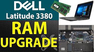 How to Upgrade RAM in Your Dell Latitude 3380 Laptop