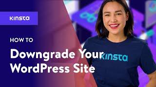 How to Downgrade Your WordPress Site