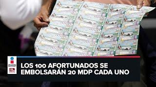 ¿Quiénes fueron los ganadores de la rifa del avión presidencial?