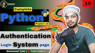 "Build a Authentication System with Python" | Python Projects for Beginners ️ | Day 10