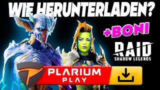 Plarium Play RAID Shadow Legends am PC   Deutsch  Plarium login + download