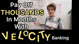 Low Income Still Wins With VELOCITY BANKING!