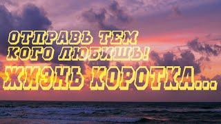 Стих помогает в трудную минуту "Жизнь коротка" Анна Тукина Читает Леонид Юдин