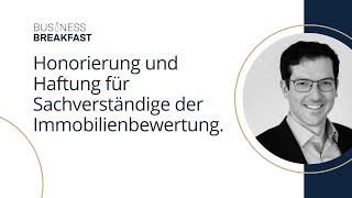 Honorierung und Haftung für Sachverständige der Immobilienbewertung.