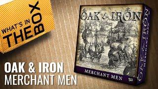 Unboxing: Oak & Iron - Merchant Men | Firelock Games