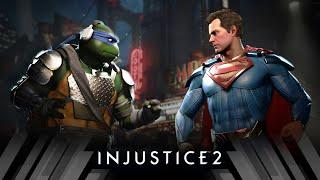Injustice 2 - Leonardo Vs Superman (Very Hard)