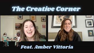 Amber Vittoria on The Creative Corner with Miss Manda Art