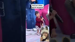 ZEHAN BOCAH VIRAL BISA NYANYI‼️.        #bayilucu #bocahngakak #anak #penonton