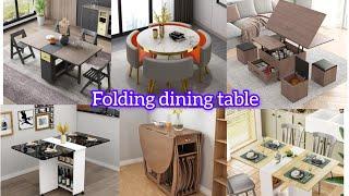 Folding dining table||folding table design||Unique wooden furniture design||dining table design