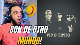 (YEUMOREL REACCIONA) VINO TINTO (Lyric Video) - Peso Pluma, Natanael Cano, Gabito Ballesteros