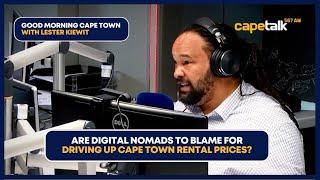 Cape Town mayor says digital nomads are not driving up rental costs