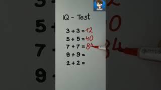 IO Test For Genius Only - How Smart Are You #shorts