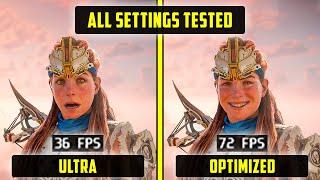 Horizon Forbidden West | Performance Optimization Guide + Optimized Settings