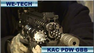 WE-Tech KAC PDW ガスブロ 10inch レビュー＆実射