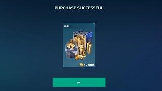 I SPENT 40,000 GOLD IN 10 MINUTES! CRAZY OFFER! (War Robots)