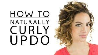 Naturally Curly Updo