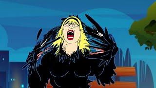 Gwen Stacy transformation into Venom animation