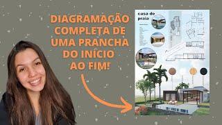 VÍDEO #1 DIAGRAMAÇÃO COMPLETA - PROJETO RESIDENCIAL - folha A2