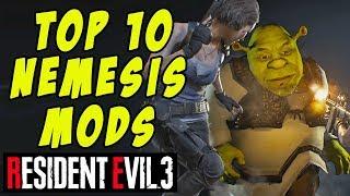 Resident Evil 3 - TOP 10 NEMESIS MODS!