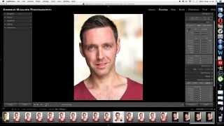 How to edit an actor's headshot and add drama