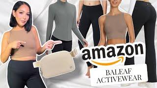 Amazon BEST SELLING Activewear TRY ON  | fall & winter must have