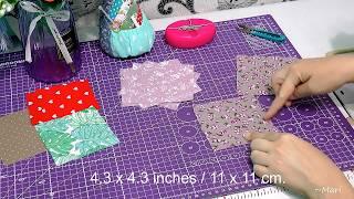 Look how amazing these scraps transform: sewing tips and techniques.