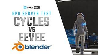 Cycles vs Eevee on 6x RTX 4090 | Blender GPU render farm | iRender Cloud Rendering