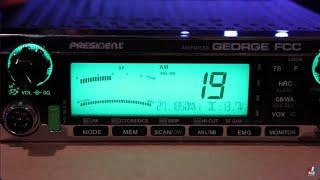 Unboxing the all new PRESIDENT GEORGE FCC CB Radio (Mobile CB Radio)