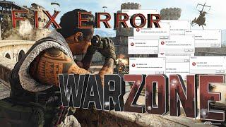 Исправление ошибки Call of Duty Warzone DEV ERROR 6036 6068 6065 6150 #warzone #MODERNWARFARE #CoD