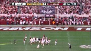 Palardy 37 YARD FG @Alabama