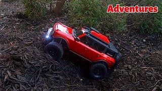 RC ADVENTURES 1ST DRIVE WITH FORD BRONCO 1 24 SCALE IN ACTION