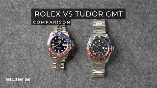 Rolex vs Tudor GMT Comparison