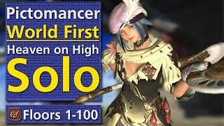 HoH Solo PCT/Pictomancer - World First - F1-100 (6/28/24 | 7.0)