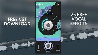 Add 25 Different Vocal Effects to your Vocals  | +Free VST Plugin Ujam Micro Finisher Download