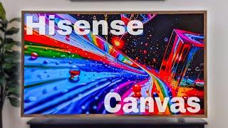 Hisense 4K QLED CanvasTV Review - More Than Just A Frame