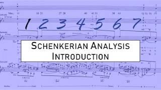 Schenkerian Analysis 1. Introduction
