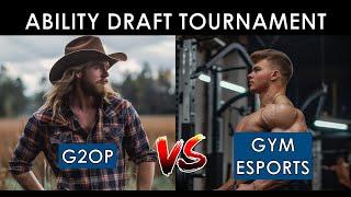 Ability draft tournament | G2OP vs Gym-Esports | Lower Bracket R2 | Game 1
