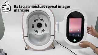 3d Magic Mirror Max Moisture Facial Test Skin Analyzer Machine