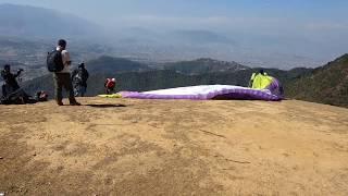 GoGlides - Fly with काठमाडौं प्याराग्लाइडिङ | Kathmandu Paragliding from Godawari, Lalitpur, Nepal