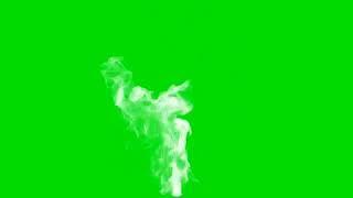 green screen asap rokok