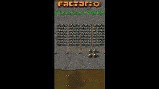 Mastering Factorio Nuclear Power for Maximum Efficiency #factorio #factoriotutorial #shorts