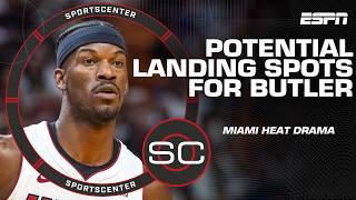 Where could Jimmy Butler land if traded? + Reaction to LeBron's record-breaking night  | SC