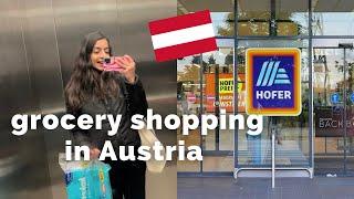 GROCERY SHOPPING IN AUSTRIA