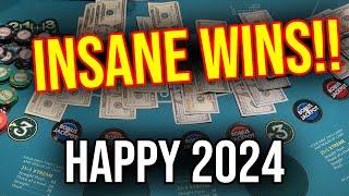 OUR BIGGEST AND CRAZIEST TABLE GAME WINS OF 2023!!