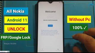 Nokia 6.2 Android 11 FRP BYPASS WITHOUT PC | Nokia TA-1198 Google Account Remove by Waqas Mobile