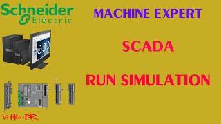 Tutorial Machine Scada Expert | how to simulate PLC connected to scada