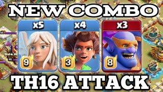 TH16 ROOT RIDER WITH SUPER BOWLER ATTACK STRATEGY | BEST TH16 ATTACK STRATEGY | Clash of Clans