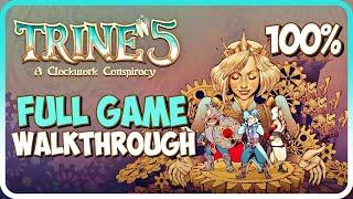 TRINE 5 FULL GAME 100% WALKTHROUGH GAMEPLAY (All Experiences, Letters, Tidbits, Fashion)